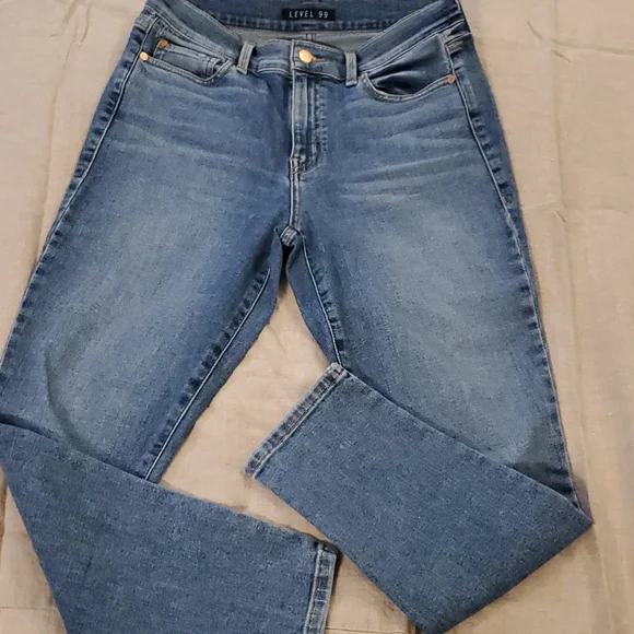 NEW Level 99 Curvy 90's Mom Jeans Size 28 - Picture 3 of 6